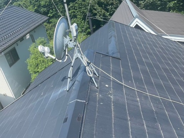 杉戸町　棟板金交換　工事