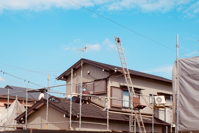 屋根の修繕工事