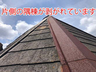 川崎市麻生区上麻生のアパートでガルバリウム鋼板を用いた棟板金修理とタディスセルフを使用した出窓修理で雨漏りを解決