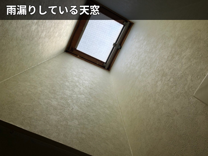 室内から見た天窓