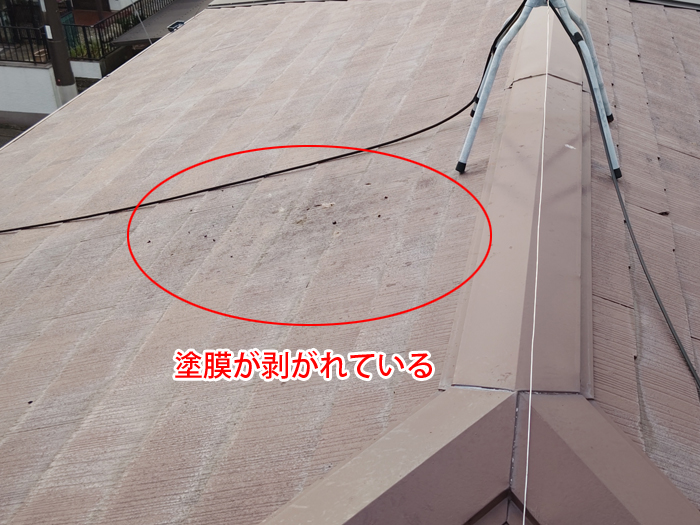 雨漏りを引き起こす屋根の塗膜の剥がれと板金の変形とは？目黒区下目黒で確認された劣化症状を徹底解説