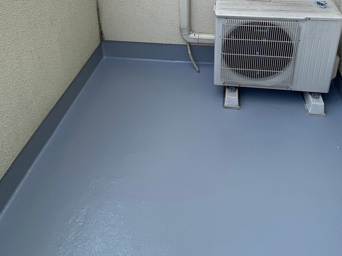 防水工事完工