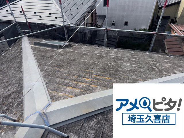 羽生市　屋根カバー工事　ガルテクト