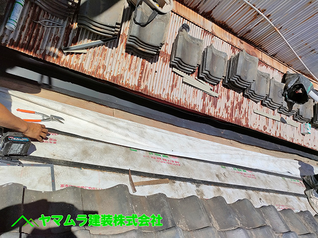 04．東海市　中樋交換　中樋工事完了写真