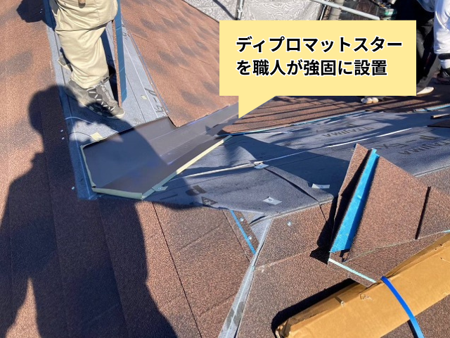 杉戸町　ディプロマット　屋根カバー