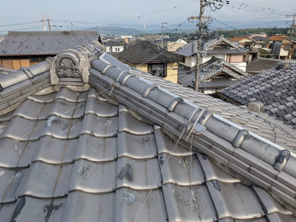 隅棟全体の屋根状況