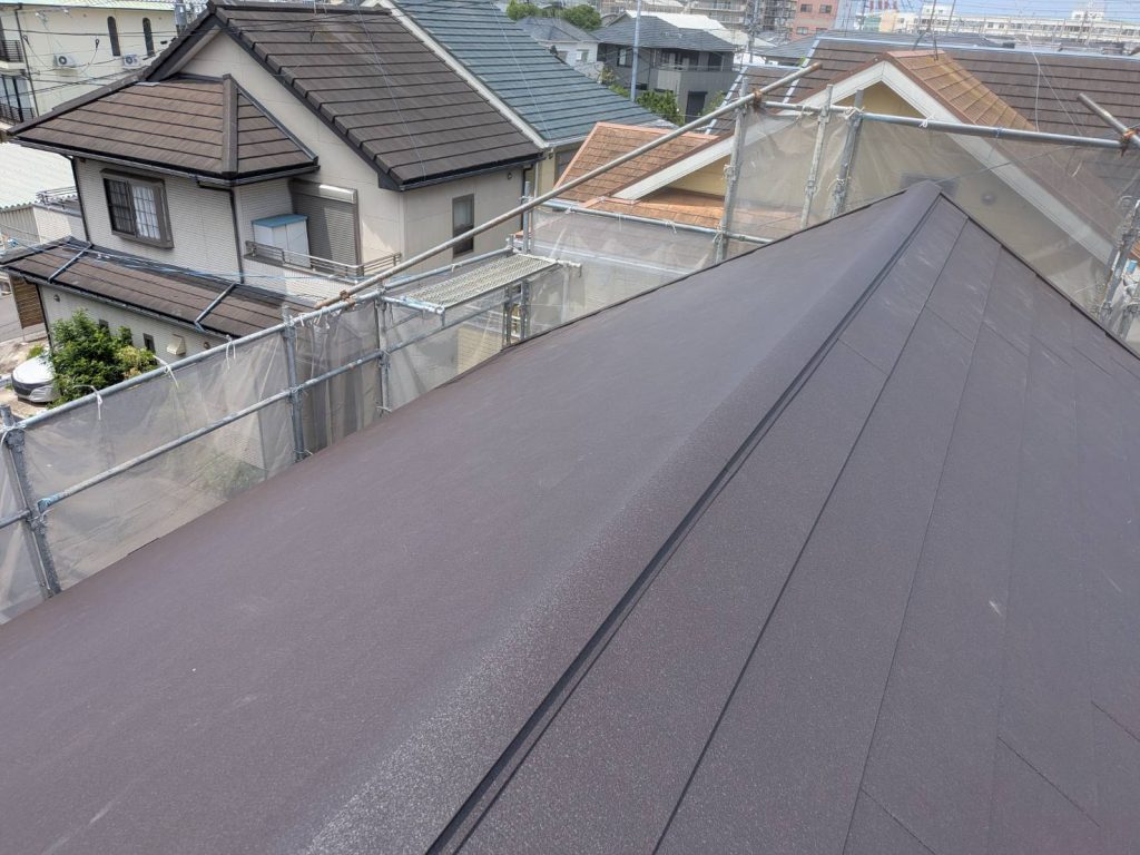 棟まわり施工後