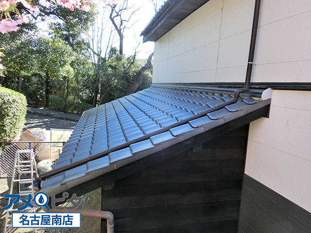 名古屋市緑区にて陶器の和瓦を使った屋根葺き替え工事のメリットとデメリット