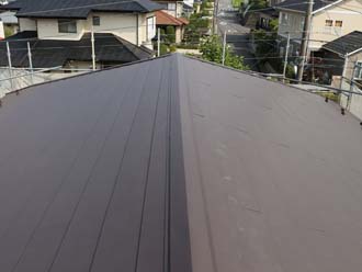 屋根カバー工事で雨漏りを改善