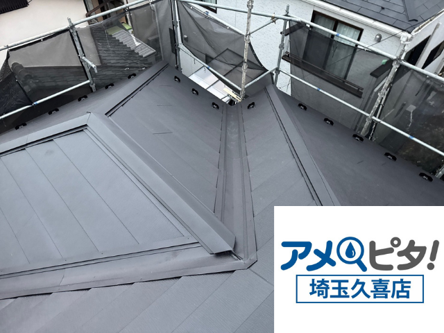 羽生市　屋根カバー工事　ガルテクト