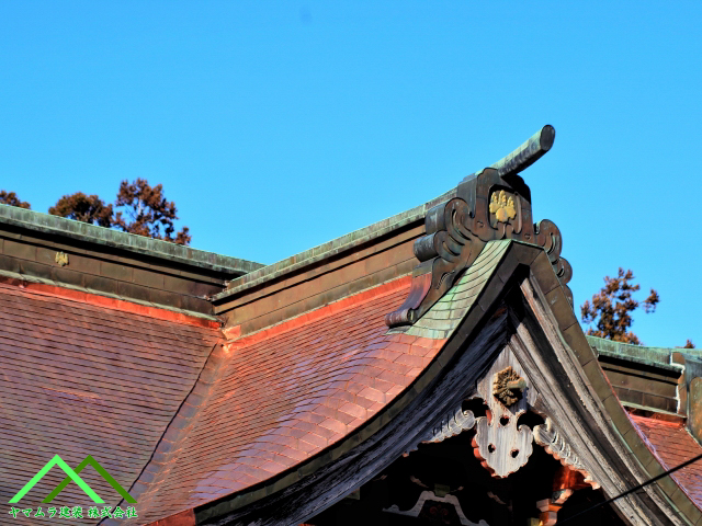 銅板の屋根