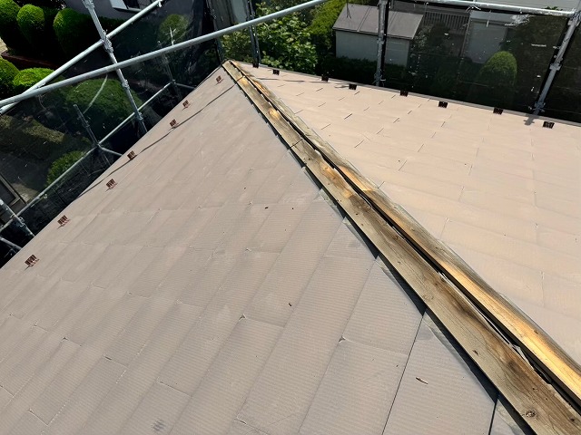 加須　棟板金交換工事