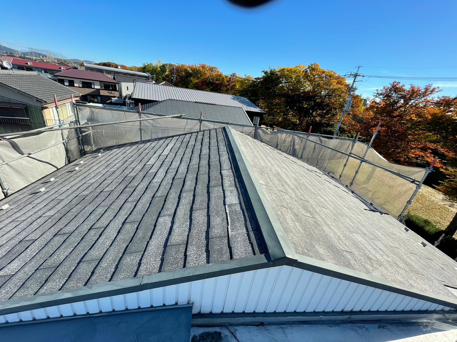 春日井市のカラーベストの屋根塗装