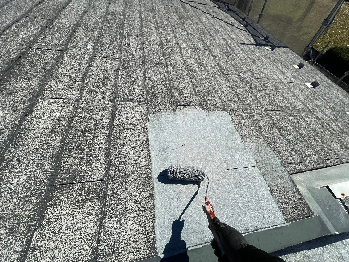 春日井市のカラーベストの屋根塗装