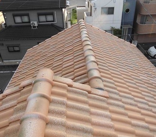 名古屋市南区　瓦屋根の点検依頼に行ってきました