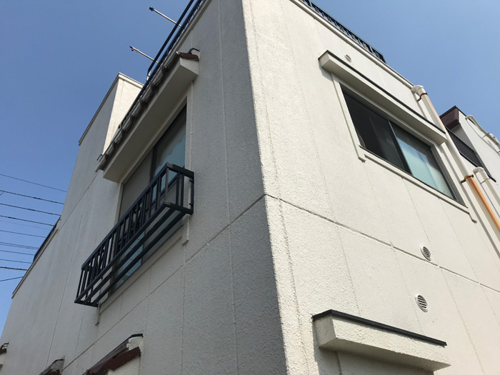 ALC外壁の雨漏り調査