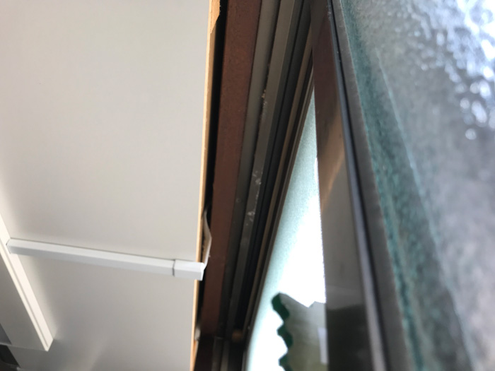 サッシ付近の雨漏り