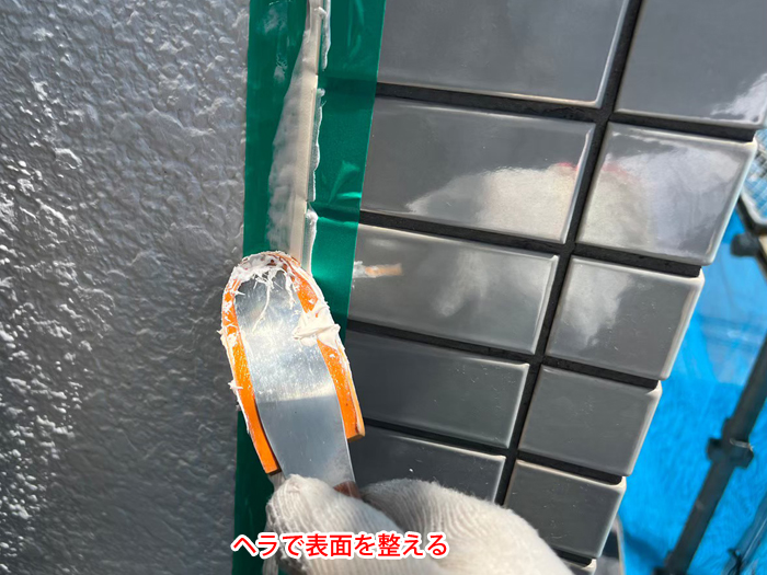 武蔵野市緑町で実施した雨漏り対策 目地コーキング打ち直し工事の施工事例