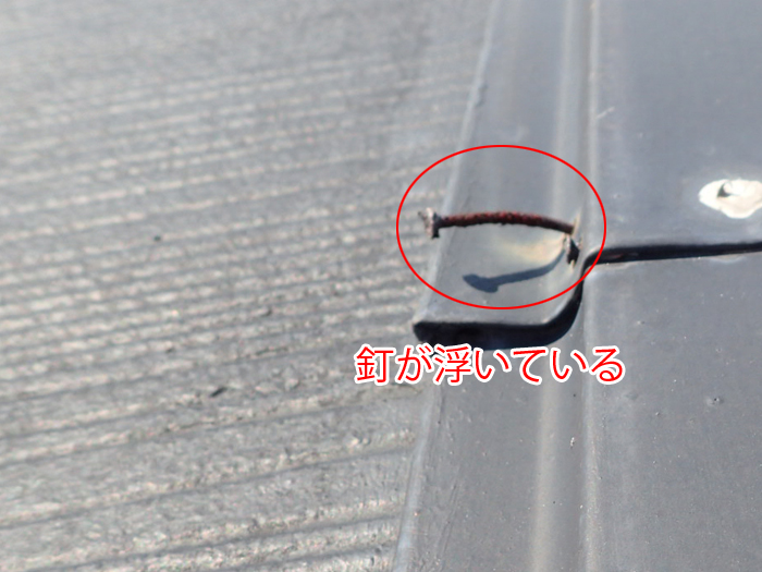釘抜け写真