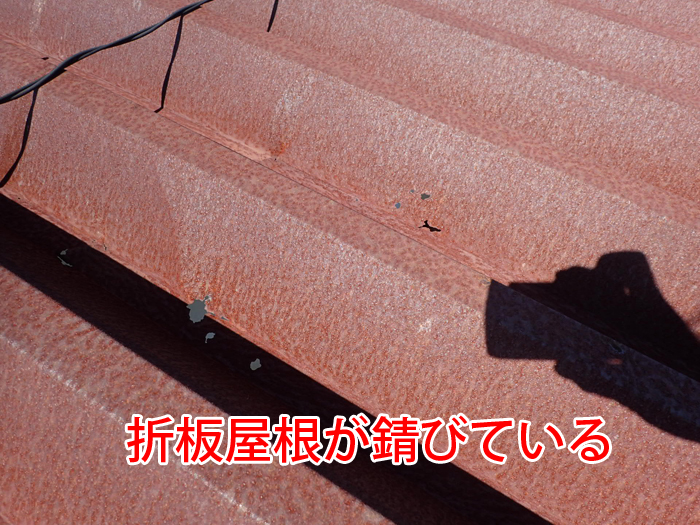 福生市北田園の工場で発生した折板屋根の雨漏り事例と対策方法を解説