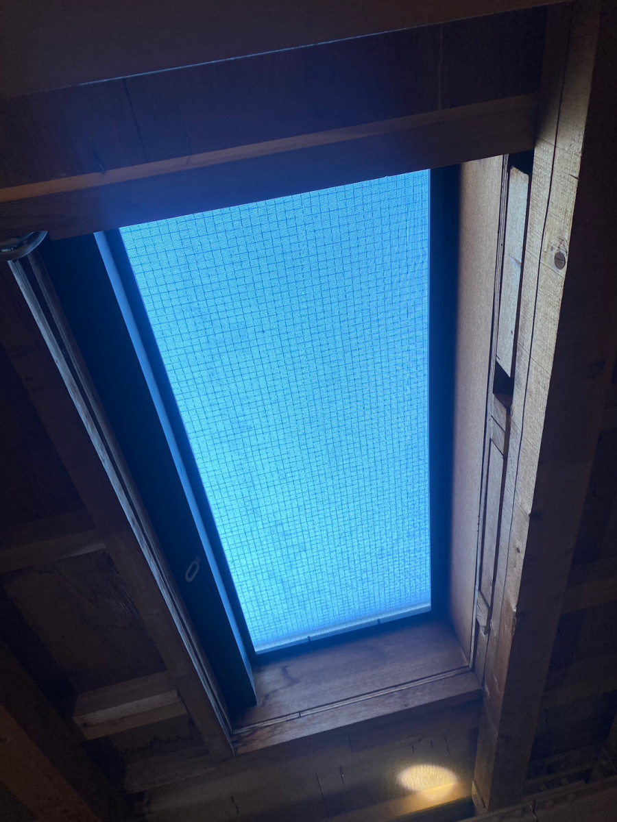 名古屋市守山区で天窓からの雨漏れの点検・調査　原因はエプロン　水切りでした