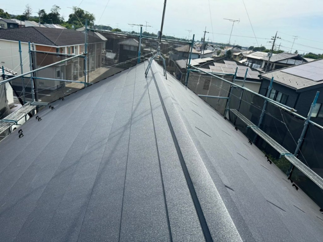 久喜　屋根カバー　工事　ガルテクト