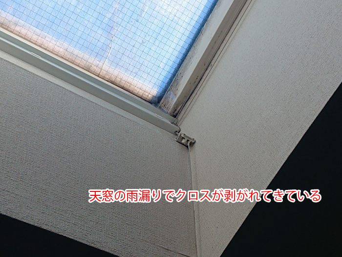 君津市南子安で確認された天窓まわりの雨漏りとゴムパッキン劣化の注意点