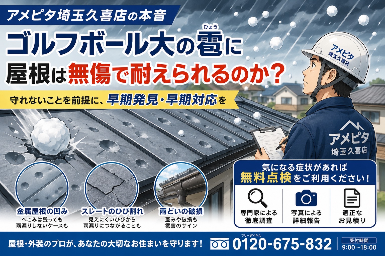 雨漏り修理コラム | 雨漏り修理のアメピタ！