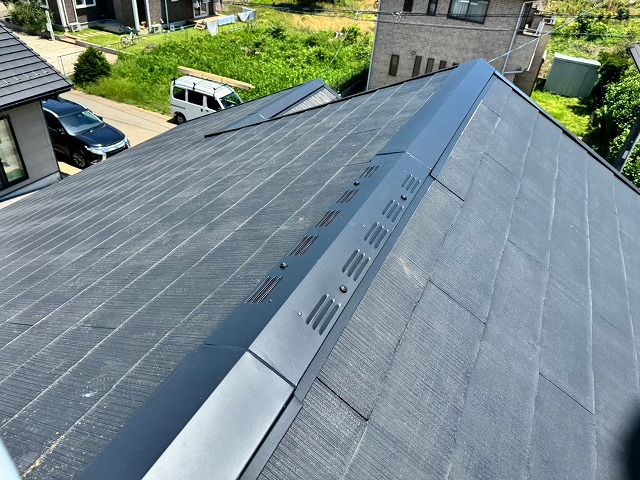 杉戸町　棟板金交換　工事