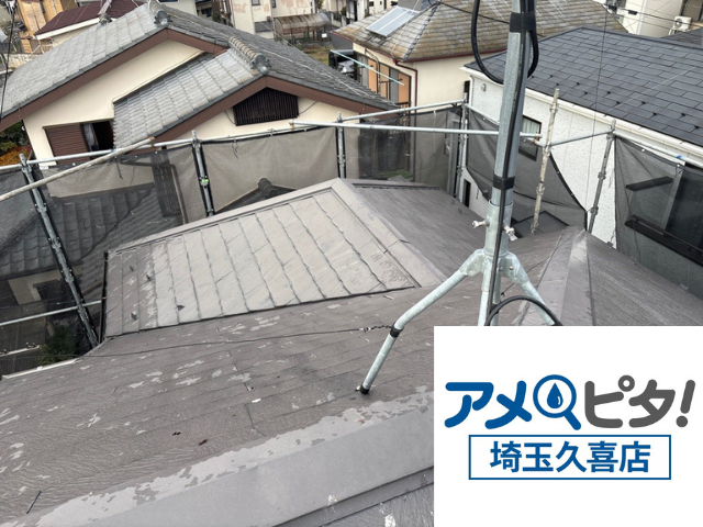 羽生市　屋根カバー工事　ガルテクト