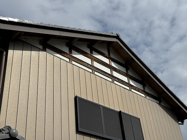 杉戸町　外壁カバー　サイディング