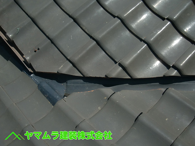 04名古屋市中区 谷樋交換 工事完了写真。