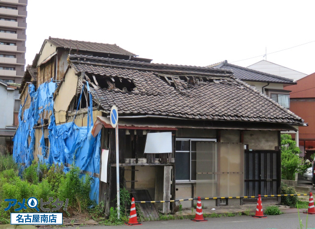 名古屋市南区にて古い和瓦のズレと落下リスク！補修と対処方法と予防策！