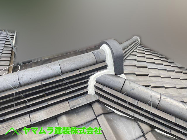 04東海市 漆喰塗り替え 工事完了写真