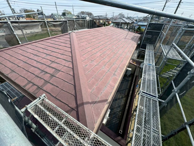 加須　屋根カバー工事　Tルーフ