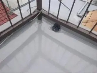防水工事が完工した状態