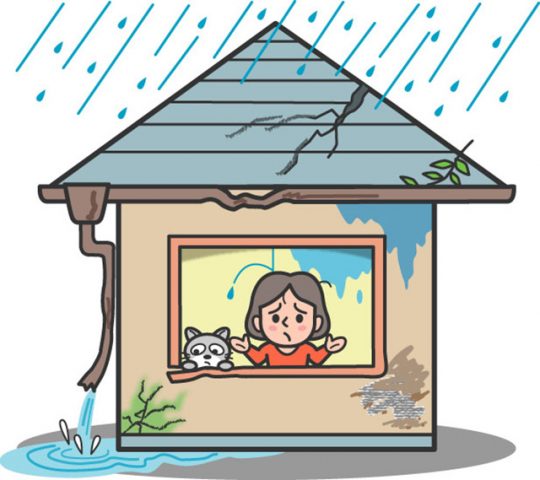 建物のリフォーム工事が必要