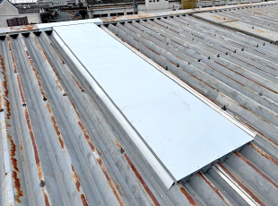 板金一部補修工事が完了