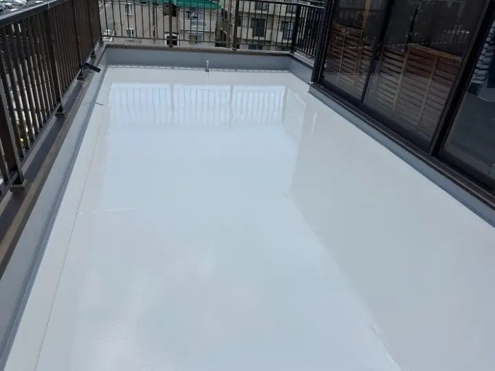 屋上防水工事後