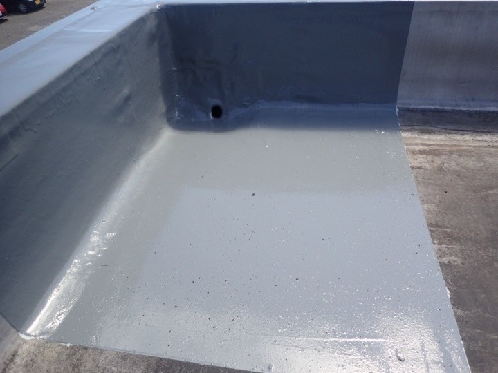 改修ドレン設置工事完了後の状態