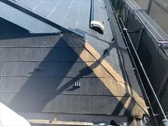 貫板取り替え作業後の状態