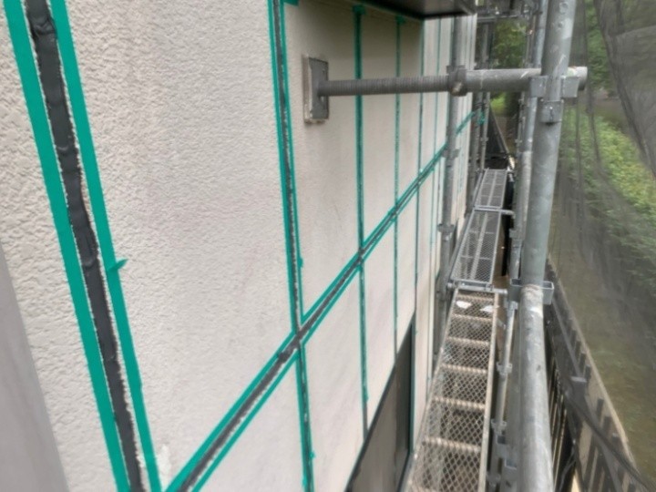 シーリング材を充填後