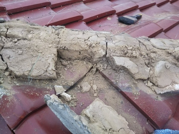 既存の棟を解体する作業工程