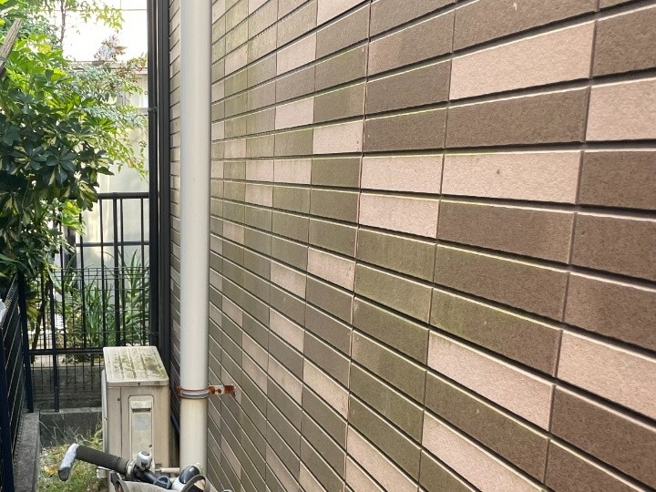 外壁に苔や汚れが発生