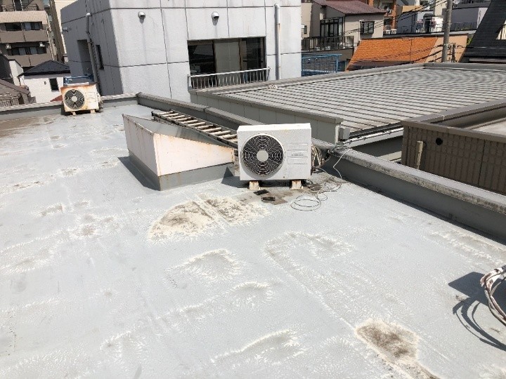 屋上全体の防水状態