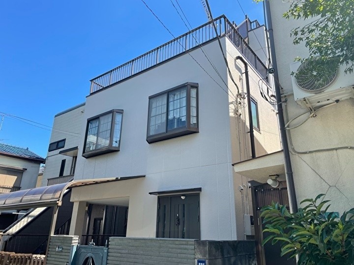 外壁塗装が完了