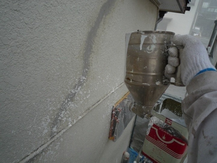 Vカット処理の作業工程