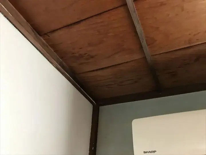 雨漏りによる天井の雨染み