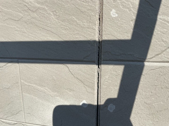 シーリングが劣化した状態