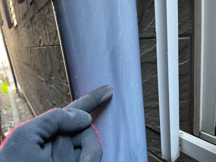 雨樋のチョーキング症状